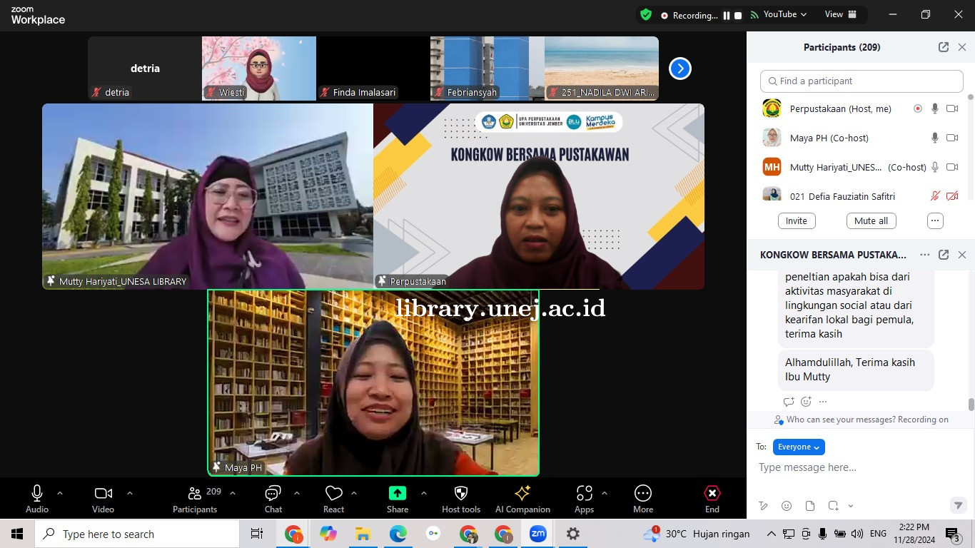 Kongkow Bersama Pustakawan Seri Ke-43: Strategi Menentukan Topik Penelitian yang Menarik dan Relevan